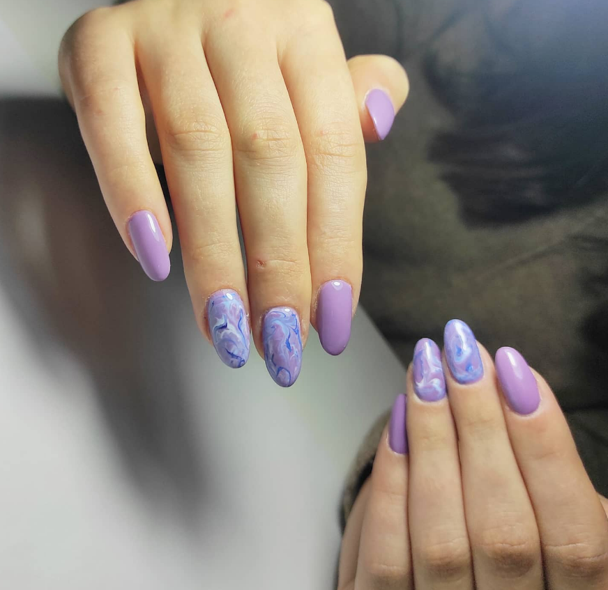 Periwinkle Nails